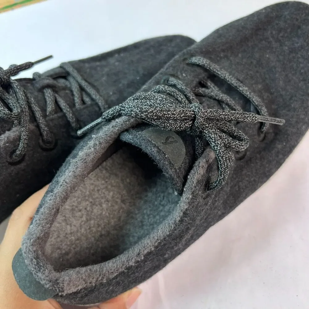 Allbirds Wool Runners Black Men’s Merino Wool Light Weight Sneakers Size 10